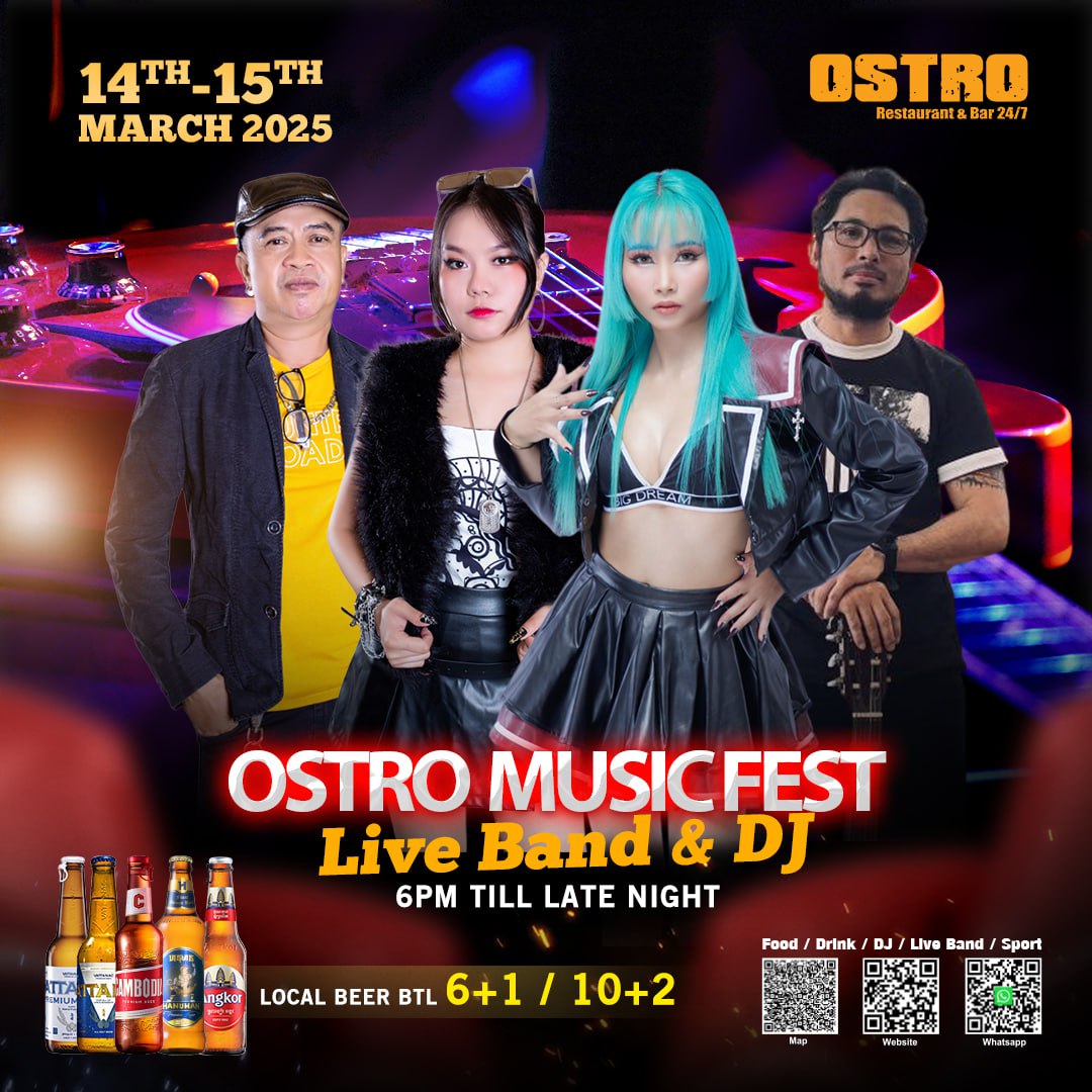 OSTRO MUSIC FEST – Live Band & DJ!