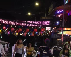 Phnom Penh Nightlife Christmas Day