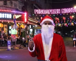Phnom Penh Nightlife Christmas Day